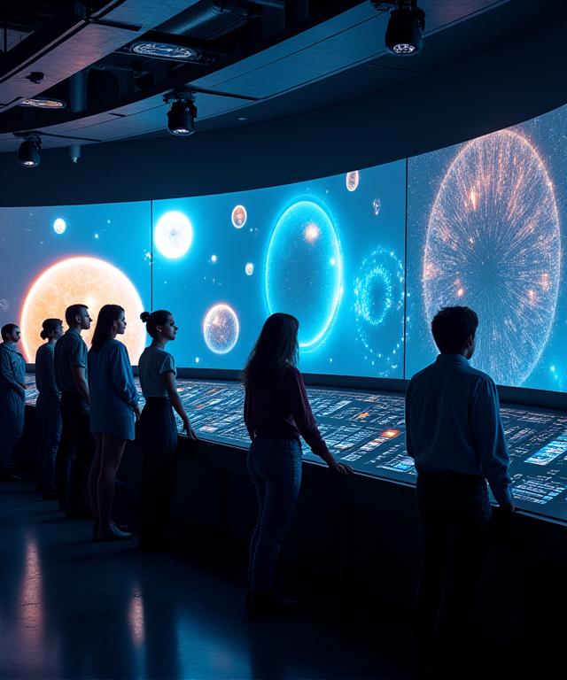 Centro de entrenamiento para astrónomos aficionados con simuladores avanzados